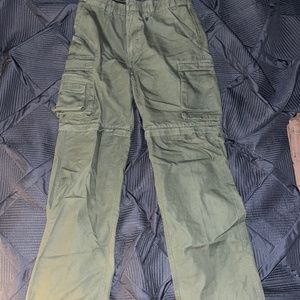 Green Cargo-pants